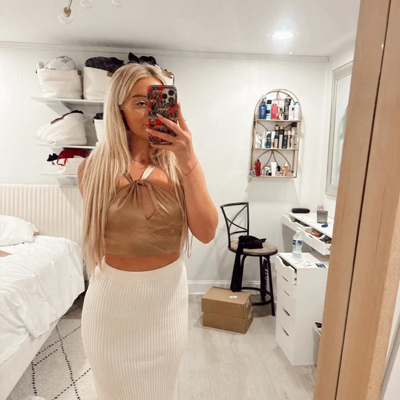 ELODIE silk top M - Picture 10 of 11